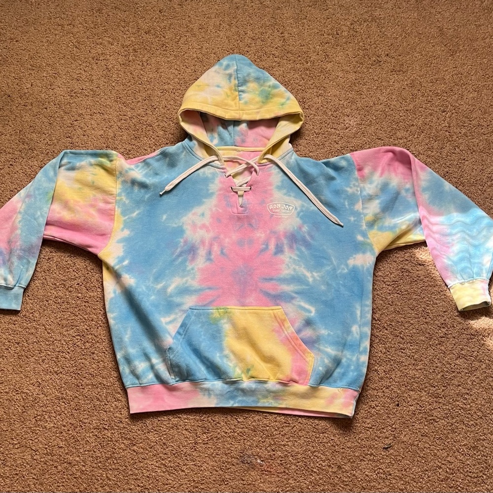 Ron Jon Pastel Tie-Dye Hoodie Adult XL